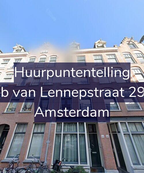 Foto gevel Huurpuntentelling voor Jacob van Lennepstraat 294-A, Amsterdam