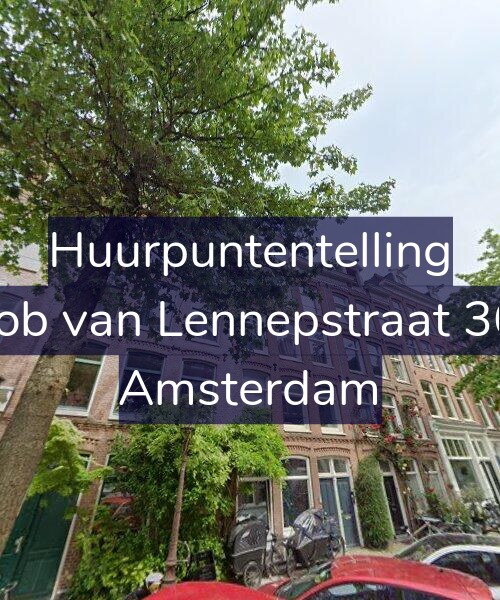 Foto gevel Huurpuntentelling voor Jacob van Lennepstraat 36-1, Amsterdam