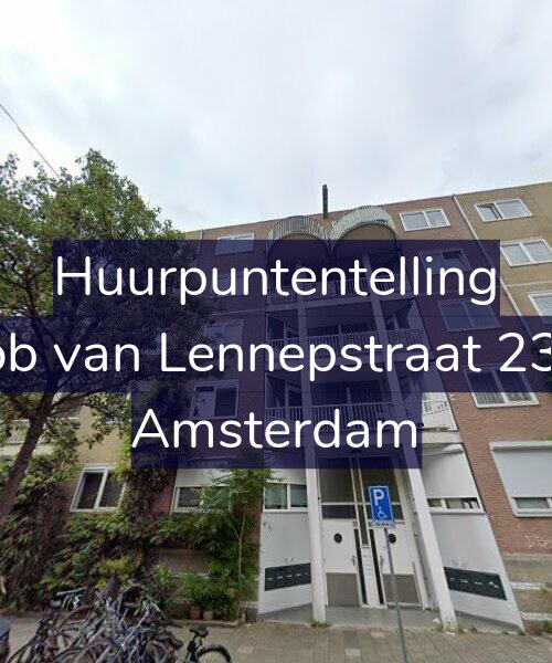 Foto gevel Huurpuntentelling voor Jacob van Lennepstraat 232-E, Amsterdam