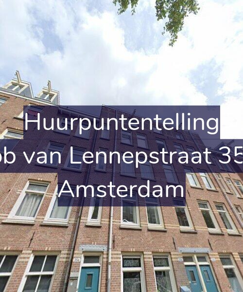 Foto gevel Huurpuntentelling voor Jacob van Lennepstraat 356-2, Amsterdam