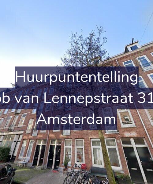 Foto gevel Huurpuntentelling voor Jacob van Lennepstraat 317-1, Amsterdam