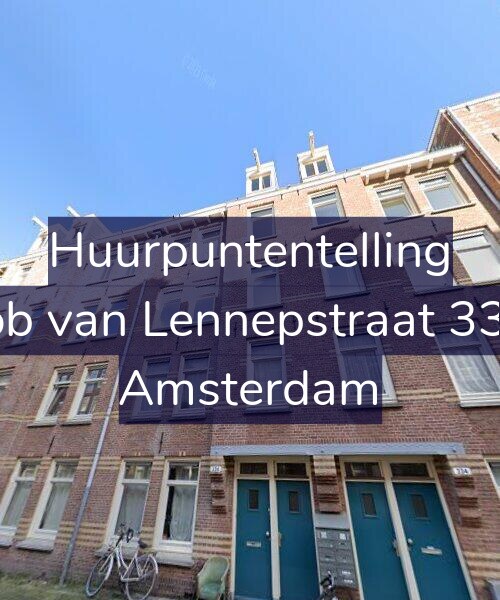 Foto gevel Huurpuntentelling voor Jacob van Lennepstraat 336-2, Amsterdam