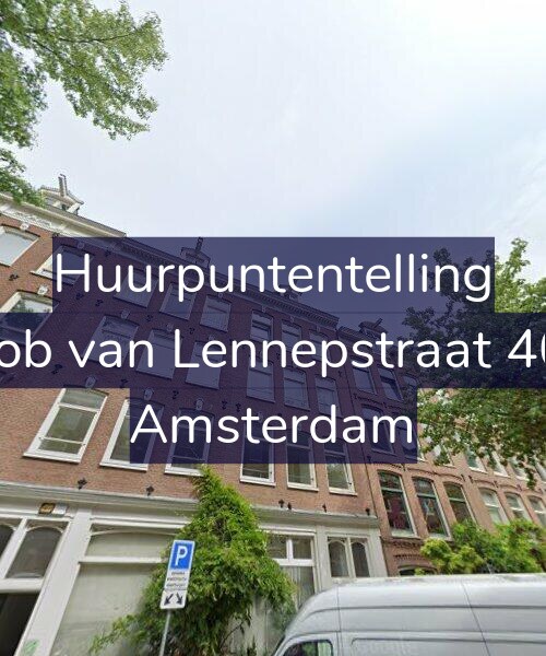 Foto gevel Huurpuntentelling voor Jacob van Lennepstraat 40-2, Amsterdam