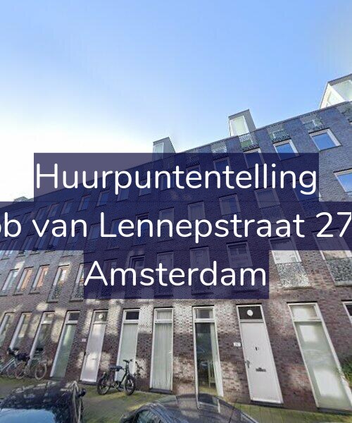 Foto gevel Huurpuntentelling voor Jacob van Lennepstraat 273-C, Amsterdam