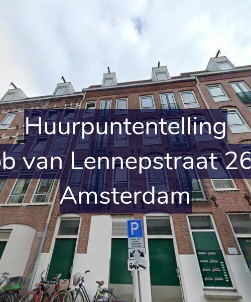 Foto gevel Huurpuntentelling voor Jacob van Lennepstraat 261-B, Amsterdam