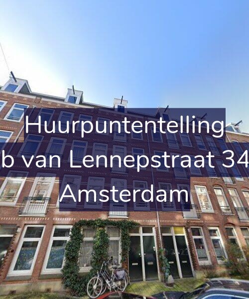 Foto gevel Huurpuntentelling voor Jacob van Lennepstraat 347-H, Amsterdam