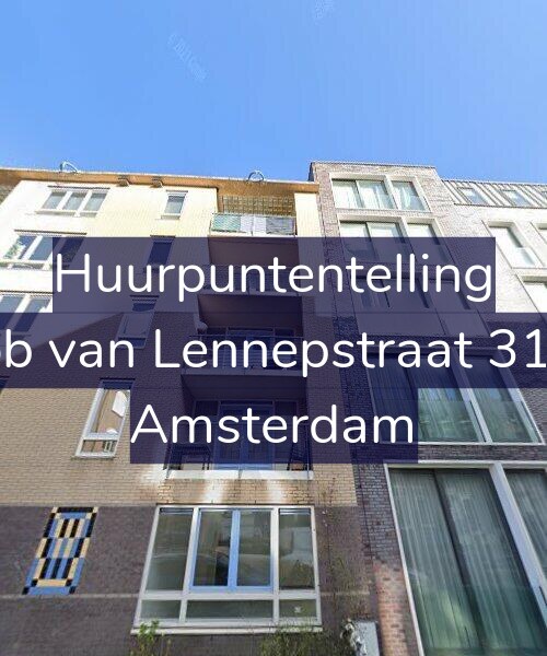 Foto gevel Huurpuntentelling voor Jacob van Lennepstraat 316-A, Amsterdam