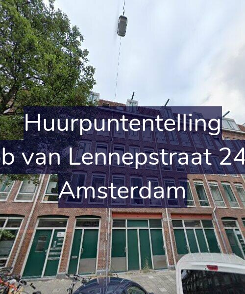 Foto gevel Huurpuntentelling voor Jacob van Lennepstraat 244-A, Amsterdam