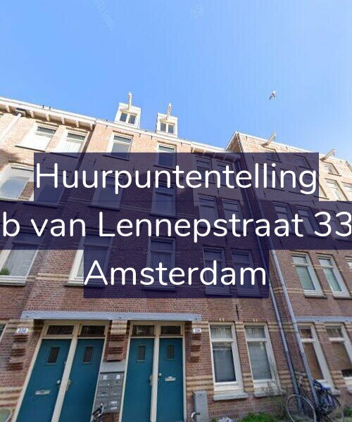 Foto gevel Huurpuntentelling voor Jacob van Lennepstraat 334-H, Amsterdam