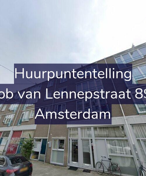 Foto gevel Huurpuntentelling voor Jacob van Lennepstraat 89-C, Amsterdam