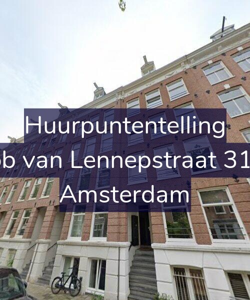 Foto gevel Huurpuntentelling voor Jacob van Lennepstraat 31-2V, Amsterdam