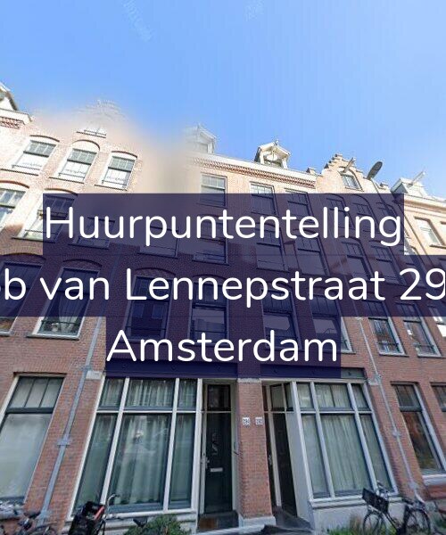 Foto gevel Huurpuntentelling voor Jacob van Lennepstraat 292-D, Amsterdam
