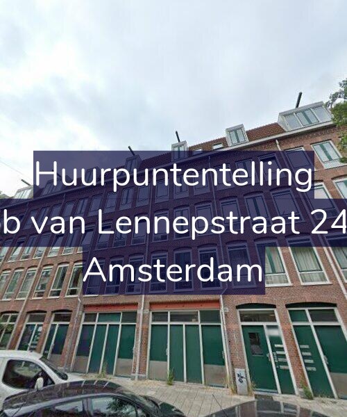 Foto gevel Huurpuntentelling voor Jacob van Lennepstraat 244-D, Amsterdam