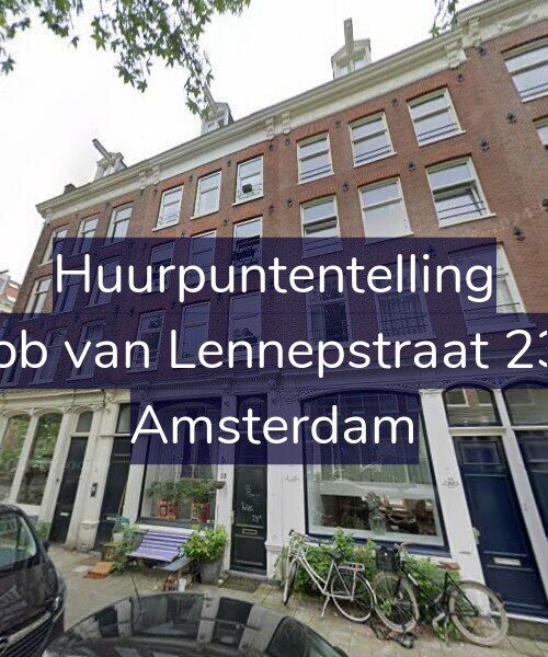 Foto gevel Huurpuntentelling voor Jacob van Lennepstraat 23-H, Amsterdam