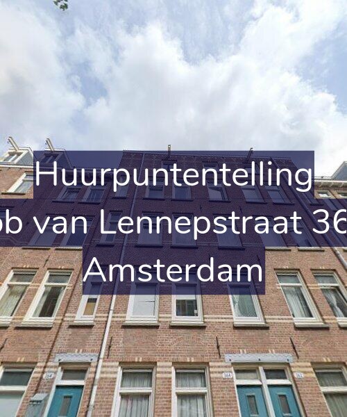 Foto gevel Huurpuntentelling voor Jacob van Lennepstraat 364-3, Amsterdam