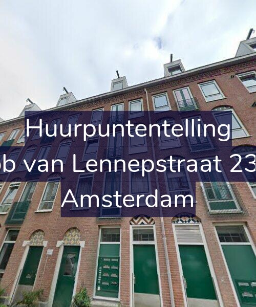 Foto gevel Huurpuntentelling voor Jacob van Lennepstraat 239-B, Amsterdam