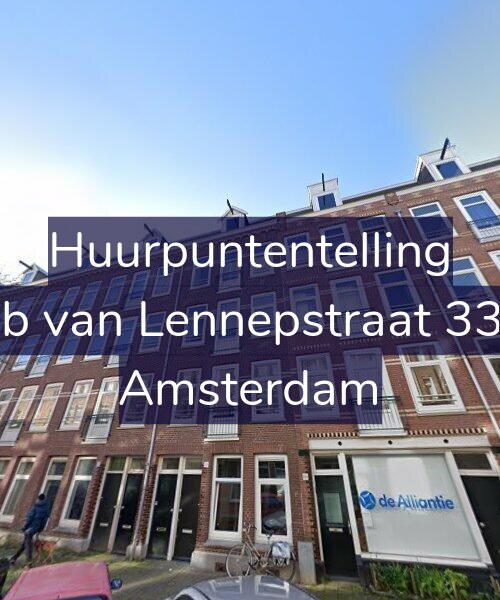 Foto gevel Huurpuntentelling voor Jacob van Lennepstraat 337-H, Amsterdam