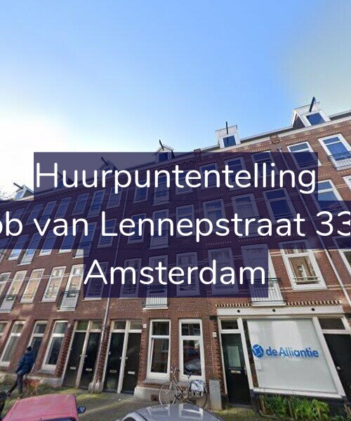 Foto gevel Huurpuntentelling voor Jacob van Lennepstraat 337-2, Amsterdam