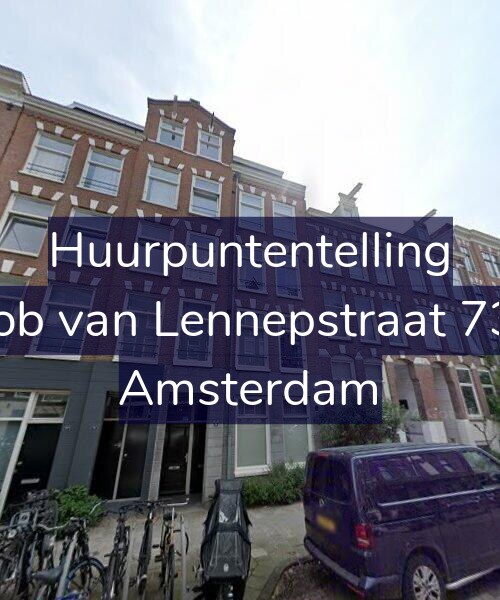 Foto gevel Huurpuntentelling voor Jacob van Lennepstraat 73-H, Amsterdam