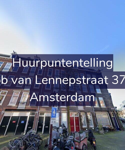 Foto gevel Huurpuntentelling voor Jacob van Lennepstraat 375-B, Amsterdam