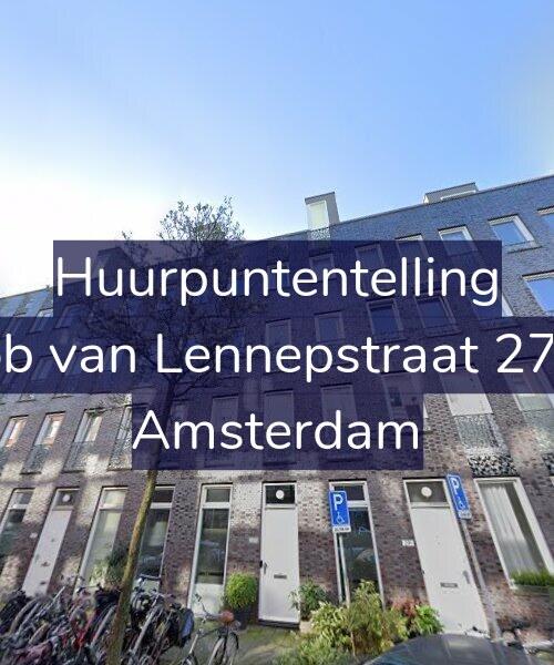 Foto gevel Huurpuntentelling voor Jacob van Lennepstraat 279-D, Amsterdam