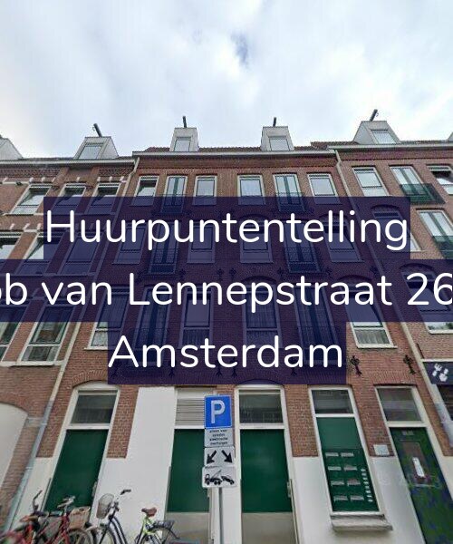 Foto gevel Huurpuntentelling voor Jacob van Lennepstraat 261-C, Amsterdam