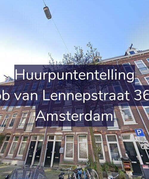 Foto gevel Huurpuntentelling voor Jacob van Lennepstraat 365-3, Amsterdam