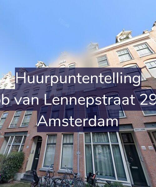 Foto gevel Huurpuntentelling voor Jacob van Lennepstraat 296-B, Amsterdam