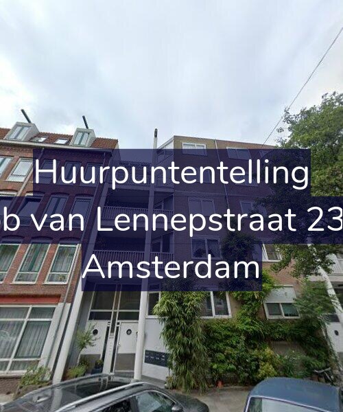 Foto gevel Huurpuntentelling voor Jacob van Lennepstraat 234-D, Amsterdam