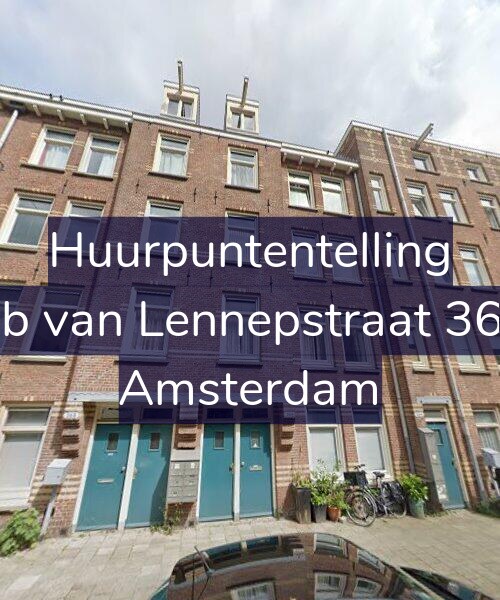 Foto gevel Huurpuntentelling voor Jacob van Lennepstraat 366-H, Amsterdam