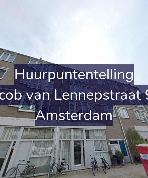 Foto gevel Huurpuntentelling voor Jacob van Lennepstraat 93, Amsterdam