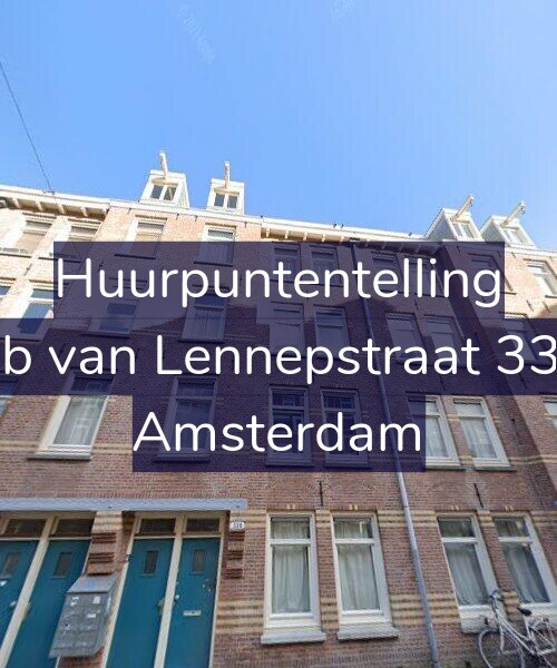 Foto gevel Huurpuntentelling voor Jacob van Lennepstraat 338-H, Amsterdam