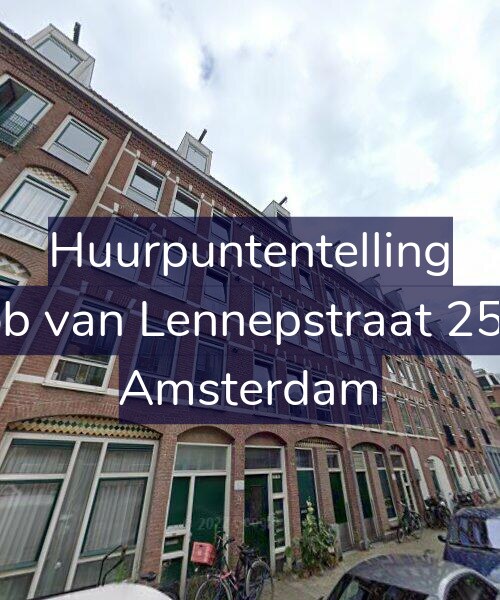 Foto gevel Huurpuntentelling voor Jacob van Lennepstraat 255-D, Amsterdam