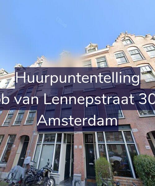 Foto gevel Huurpuntentelling voor Jacob van Lennepstraat 300-C, Amsterdam