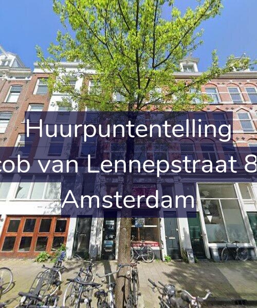 Foto gevel Huurpuntentelling voor Jacob van Lennepstraat 8-H, Amsterdam