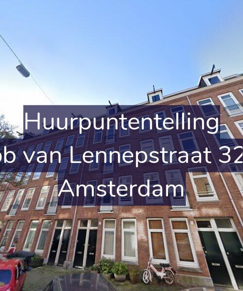 Foto gevel Huurpuntentelling voor Jacob van Lennepstraat 321-2, Amsterdam