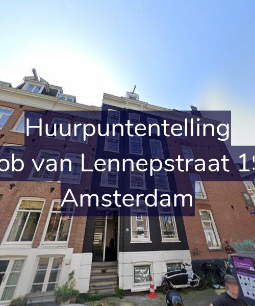 Foto gevel Huurpuntentelling voor Jacob van Lennepstraat 19-4, Amsterdam