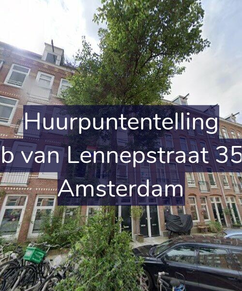 Foto gevel Huurpuntentelling voor Jacob van Lennepstraat 351-H, Amsterdam