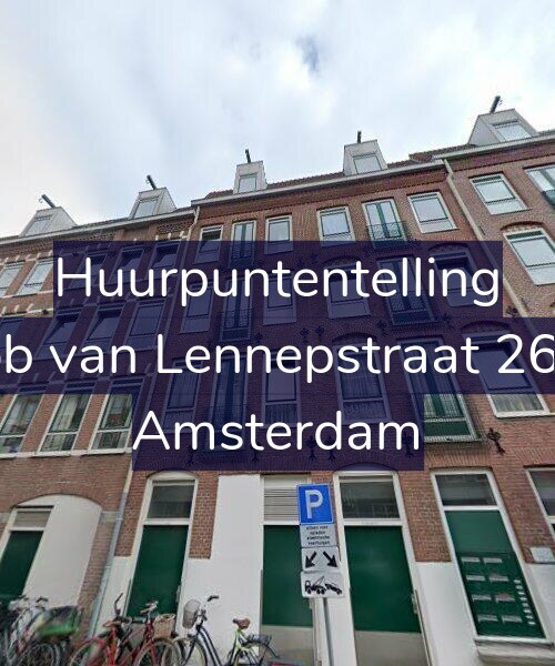 Foto gevel Huurpuntentelling voor Jacob van Lennepstraat 261-A, Amsterdam