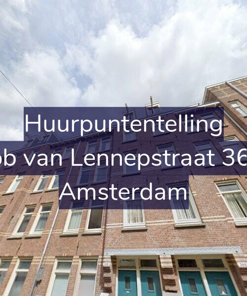 Foto gevel Huurpuntentelling voor Jacob van Lennepstraat 368-3, Amsterdam