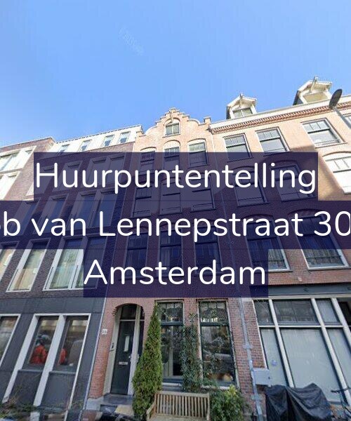 Foto gevel Huurpuntentelling voor Jacob van Lennepstraat 308-A, Amsterdam