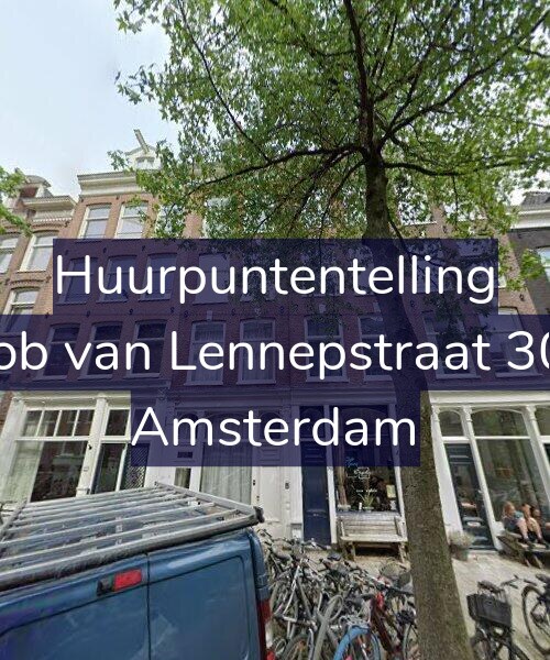 Foto gevel Huurpuntentelling voor Jacob van Lennepstraat 30-H, Amsterdam