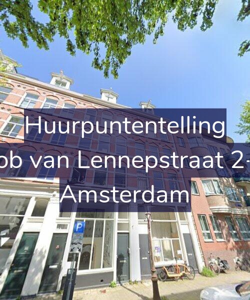 Foto gevel Huurpuntentelling voor Jacob van Lennepstraat 2-A3, Amsterdam