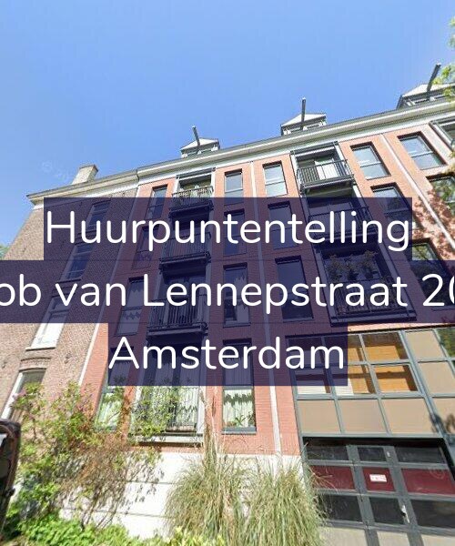 Foto gevel Huurpuntentelling voor Jacob van Lennepstraat 20-C, Amsterdam