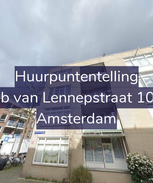 Foto gevel Huurpuntentelling voor Jacob van Lennepstraat 106-A, Amsterdam