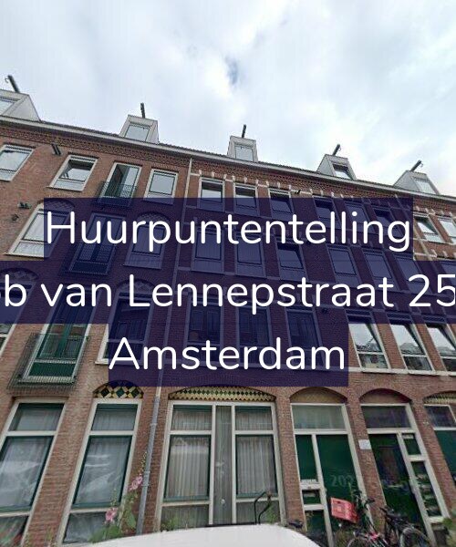 Foto gevel Huurpuntentelling voor Jacob van Lennepstraat 253-A, Amsterdam