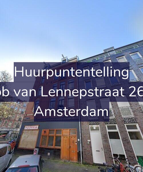 Foto gevel Huurpuntentelling voor Jacob van Lennepstraat 269-1, Amsterdam