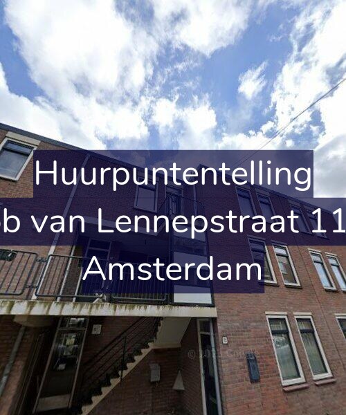Foto gevel Huurpuntentelling voor Jacob van Lennepstraat 113-D, Amsterdam
