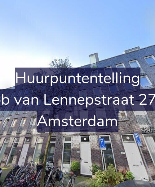Foto gevel Huurpuntentelling voor Jacob van Lennepstraat 275-C, Amsterdam