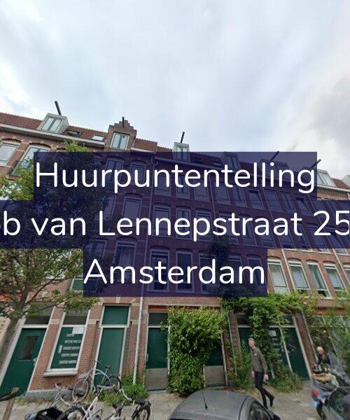 Foto gevel Huurpuntentelling voor Jacob van Lennepstraat 250-D, Amsterdam